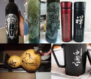 益阳酒瓶葫芦工艺品激光雕刻机
